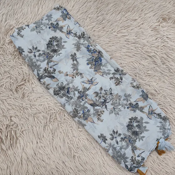 Chiffon Hijab with stone work | HJ41